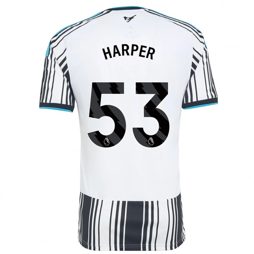 Danxen Barn Fraser Harper #53 Himmelsblå Svart Vit Hemmatröja Matchtröjor 2026/27 Tröjor T-Tröja