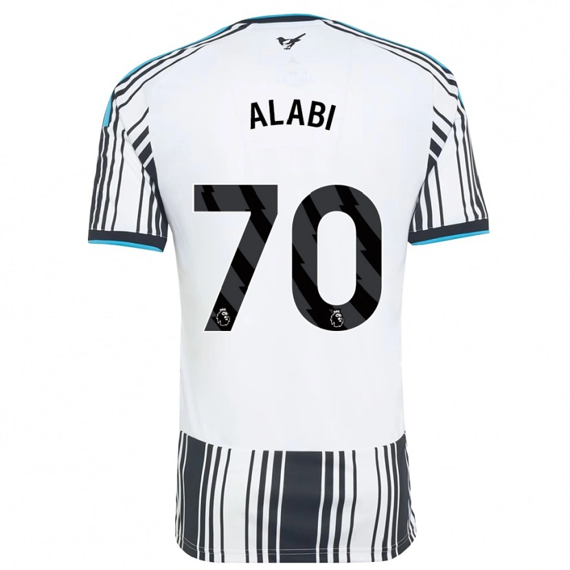 Danxen Barn Sam Alabi #70 Himmelsblå Svart Vit Hemmatröja Matchtröjor 2026/27 Tröjor T-Tröja
