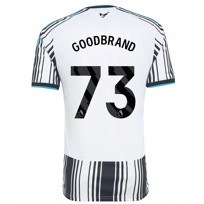 Danxen Barn Oliver Goodbrand #73 Himmelsblå Svart Vit Hemmatröja Matchtröjor 2026/27 Tröjor T-Tröja