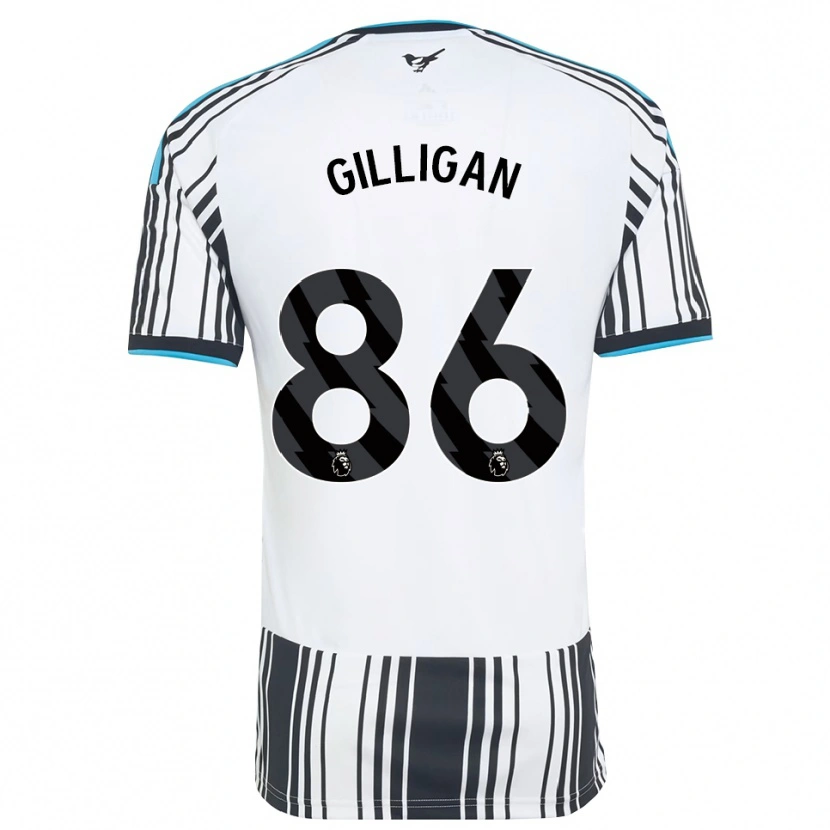Danxen Barn Luke Gilligan #86 Himmelsblå Svart Vit Hemmatröja Matchtröjor 2026/27 Tröjor T-Tröja