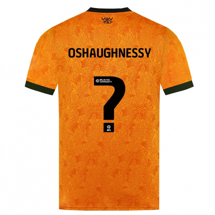 Danxen Barn Joe Oshaughnessy #0 Orange Svart Hemmatröja Matchtröjor 2026/27 Tröjor T-Tröja