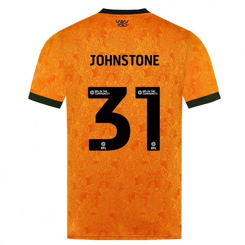 Danxen Barn Sam Johnstone #31 Orange Svart Hemmatröja Matchtröjor 2026/27 Tröjor T-Tröja