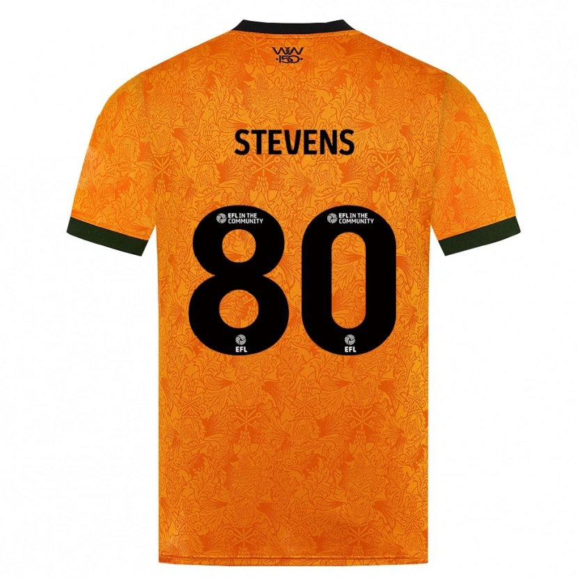 Danxen Barn Mason Stevens #80 Orange Svart Hemmatröja Matchtröjor 2026/27 Tröjor T-Tröja