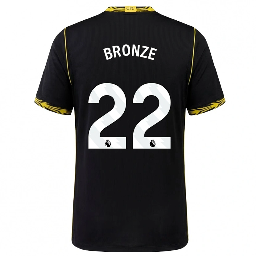 Danxen Barn Lucy Bronze #22 Svart Gul Bortatröja Matchtröjor 2026/27 Tröjor T-Tröja