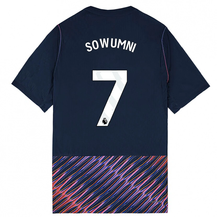Danxen Barn Elisha Sowunmi #7 Kungligblå Vit Bortatröja Matchtröjor 2026/27 Tröjor T-Tröja