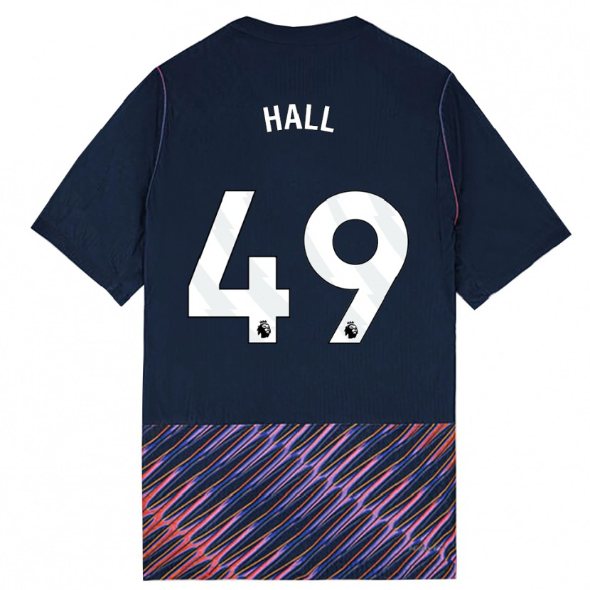 Danxen Barn Tyrese Hall #49 Kungligblå Vit Bortatröja Matchtröjor 2026/27 Tröjor T-Tröja