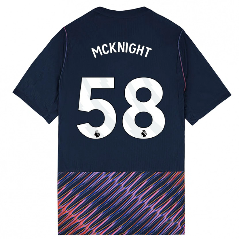 Danxen Barn Maxwell Mcknight #58 Kungligblå Vit Bortatröja Matchtröjor 2026/27 Tröjor T-Tröja