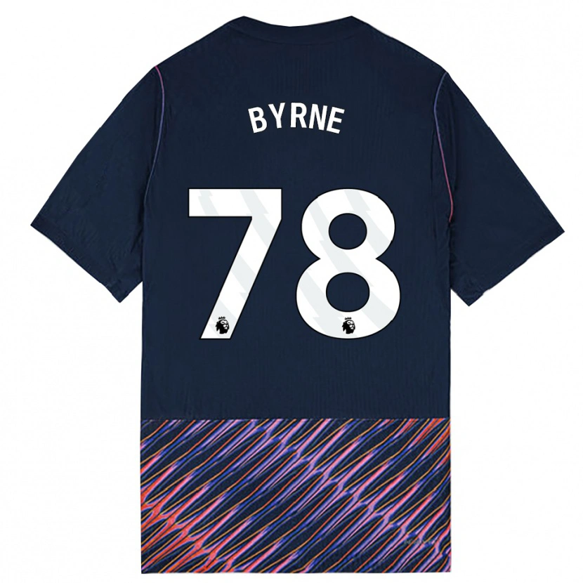 Danxen Barn Harry Byrne #78 Kungligblå Vit Bortatröja Matchtröjor 2026/27 Tröjor T-Tröja