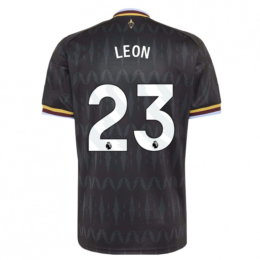 Danxen Barn Adriana Leon #23 Kornblå Svart Gul Bortatröja Matchtröjor 2026/27 Tröjor T-Tröja