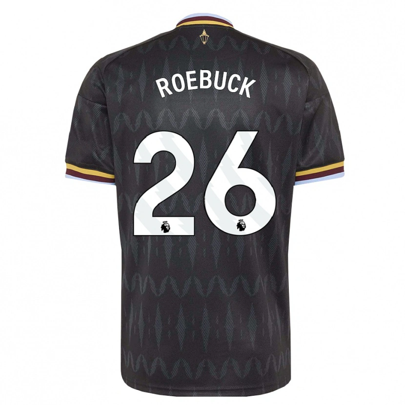 Danxen Barn Ellie Roebuck #26 Kornblå Svart Gul Bortatröja Matchtröjor 2026/27 Tröjor T-Tröja