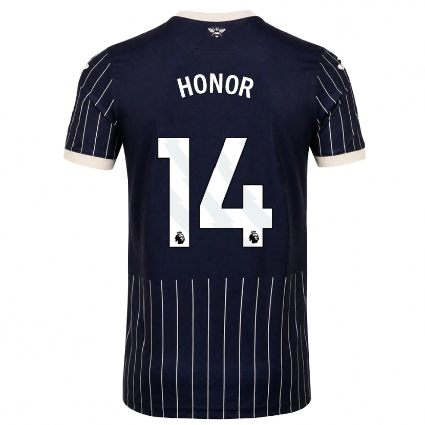 Danxen Barn Otis Honor #14 Svart Vit Bortatröja Matchtröjor 2026/27 Tröjor T-Tröja