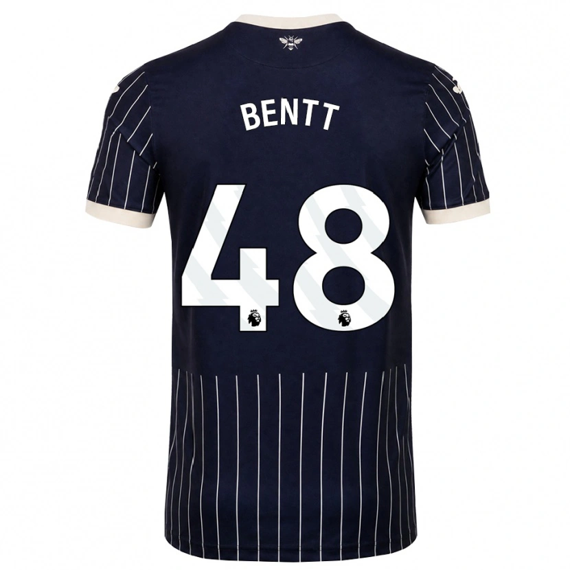 Danxen Barn Luka Bentt #48 Svart Vit Bortatröja Matchtröjor 2026/27 Tröjor T-Tröja