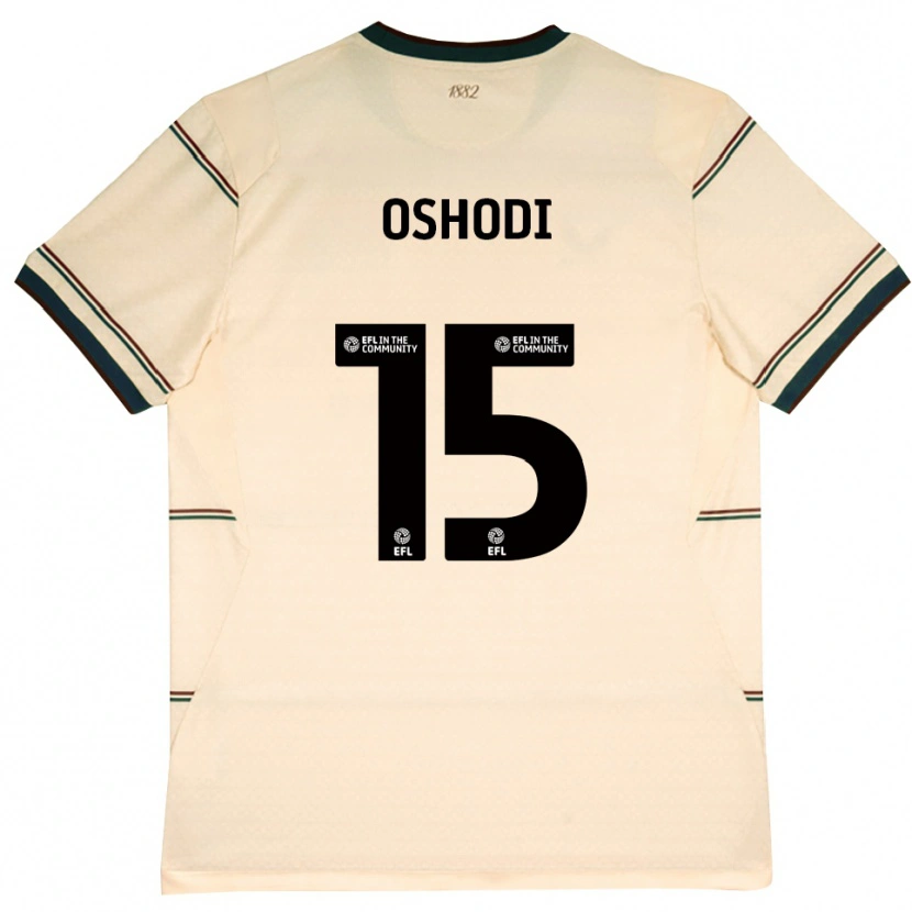 Danxen Barn Darren Oshodi #15 Beige Vinröd Bortatröja Matchtröjor 2026/27 Tröjor T-Tröja