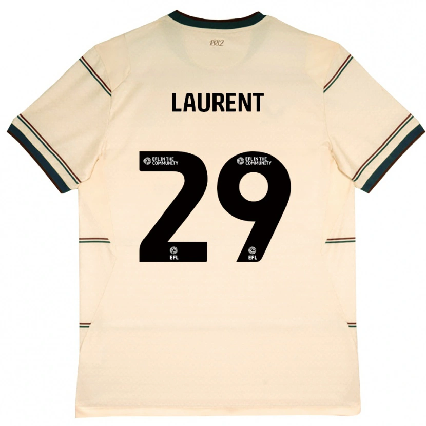 Danxen Barn Josh Laurent #29 Beige Vinröd Bortatröja Matchtröjor 2026/27 Tröjor T-Tröja