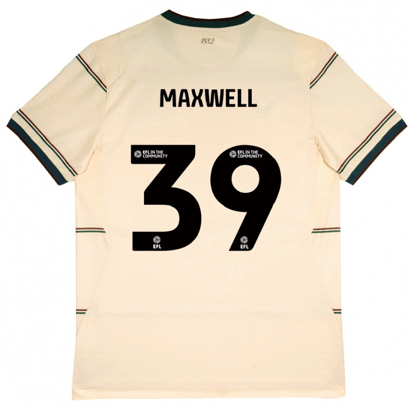 Danxen Barn Danielle Maxwell #39 Beige Vinröd Bortatröja Matchtröjor 2026/27 Tröjor T-Tröja