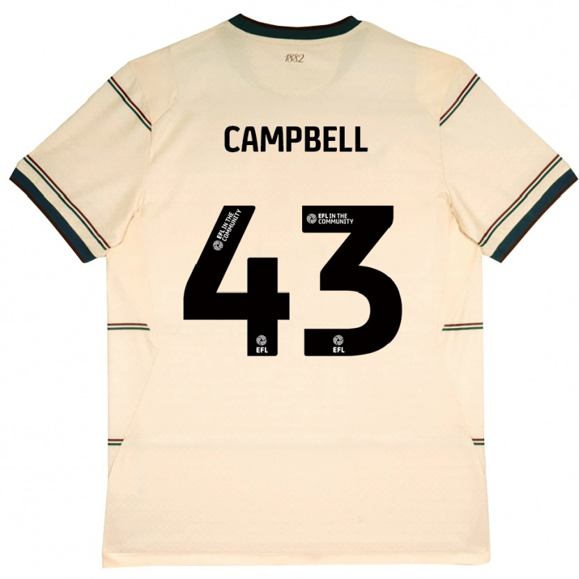 Danxen Barn Murray Campbell #43 Beige Vinröd Bortatröja Matchtröjor 2026/27 Tröjor T-Tröja