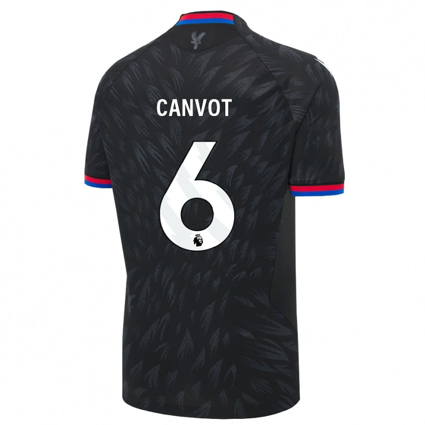 Danxen Barn Jaydee Canvot #6 Svart Blå Röd Bortatröja Matchtröjor 2026/27 Tröjor T-Tröja