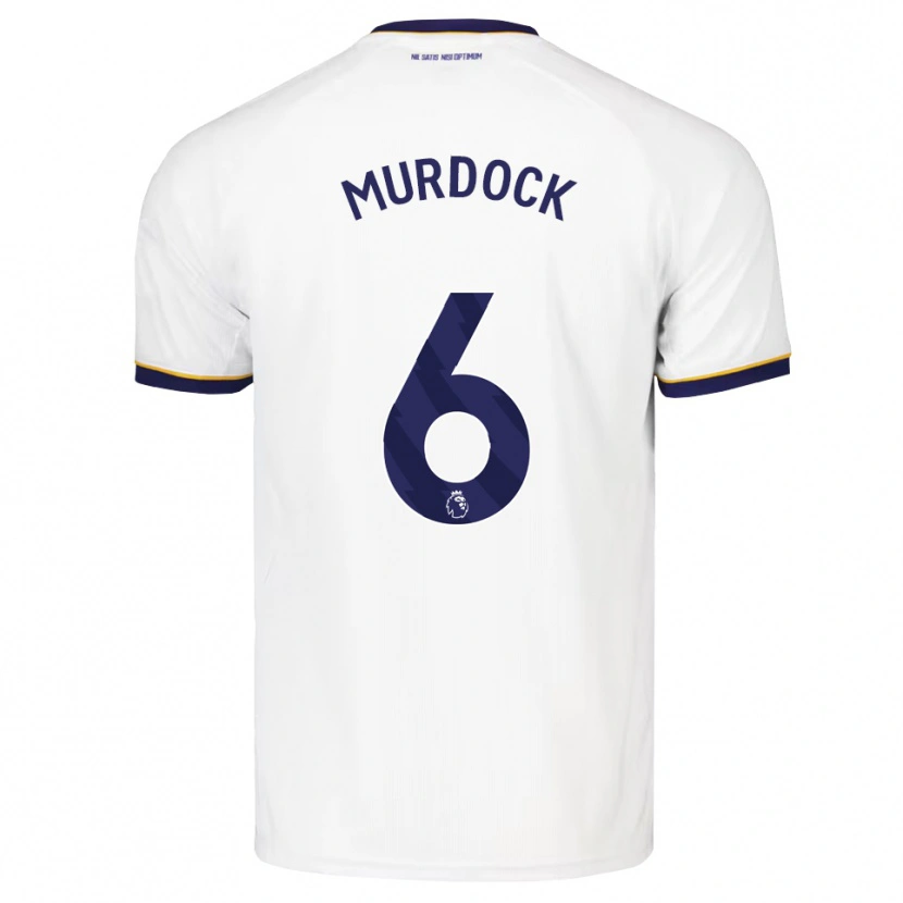Danxen Barn Freddie Murdock #6 Midnattsblå Vit Gul Bortatröja Matchtröjor 2026/27 Tröjor T-Tröja