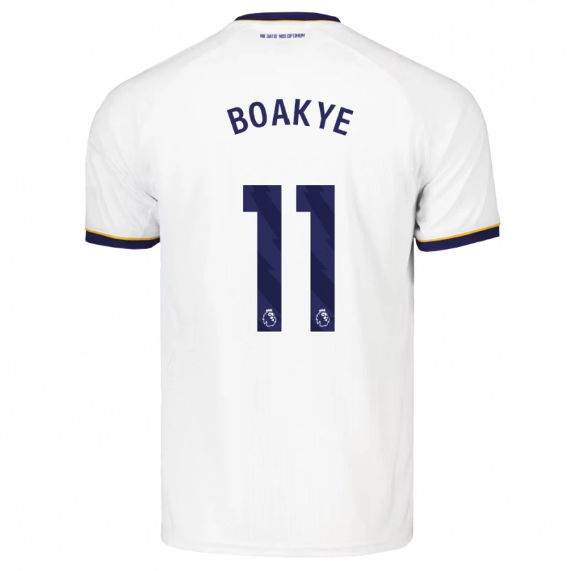 Danxen Barn Kingsford Boakye #11 Midnattsblå Vit Gul Bortatröja Matchtröjor 2026/27 Tröjor T-Tröja