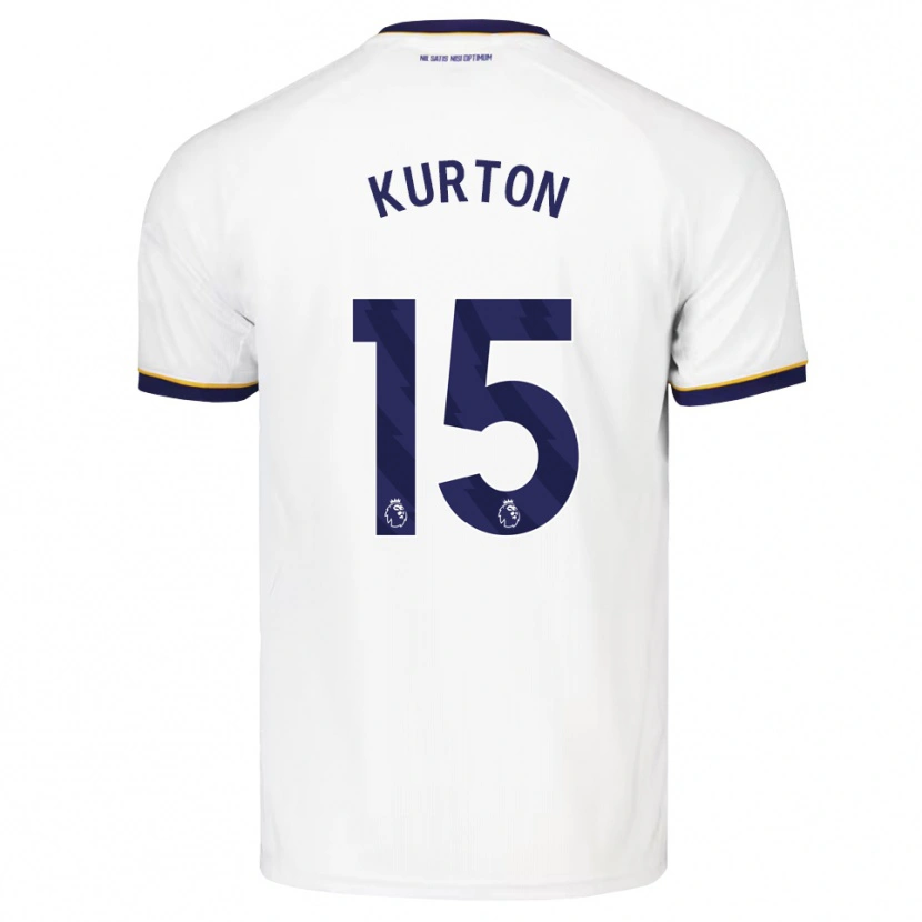 Danxen Barn Joe Kurton #15 Midnattsblå Vit Gul Bortatröja Matchtröjor 2026/27 Tröjor T-Tröja