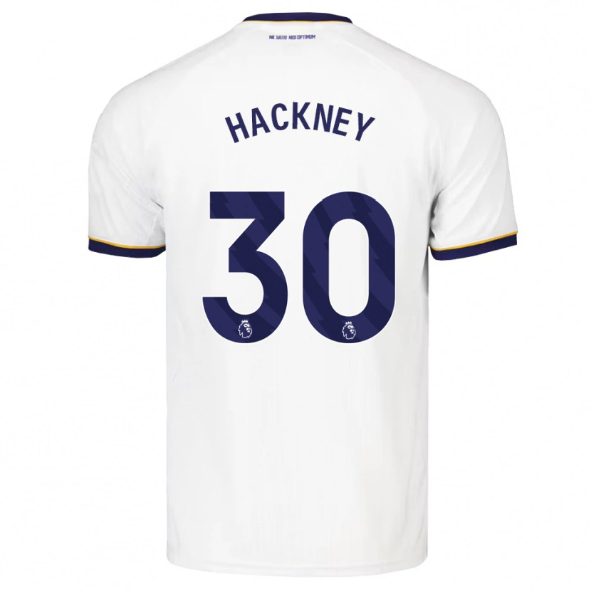 Danxen Barn Hayden Hackney #30 Midnattsblå Vit Gul Bortatröja Matchtröjor 2026/27 Tröjor T-Tröja