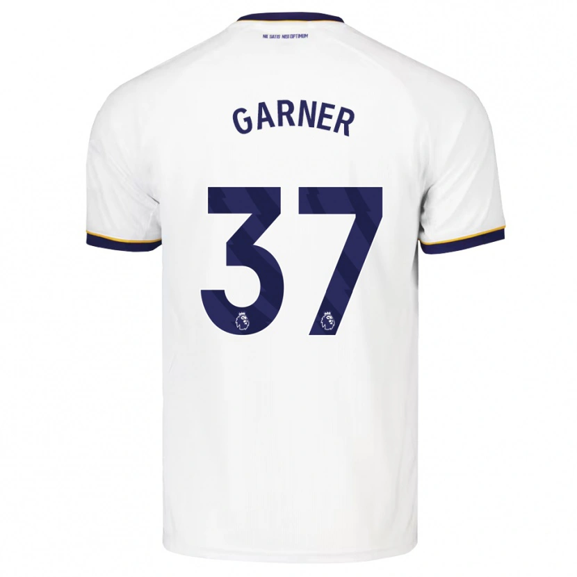 Danxen Barn James Garner #37 Midnattsblå Vit Gul Bortatröja Matchtröjor 2026/27 Tröjor T-Tröja