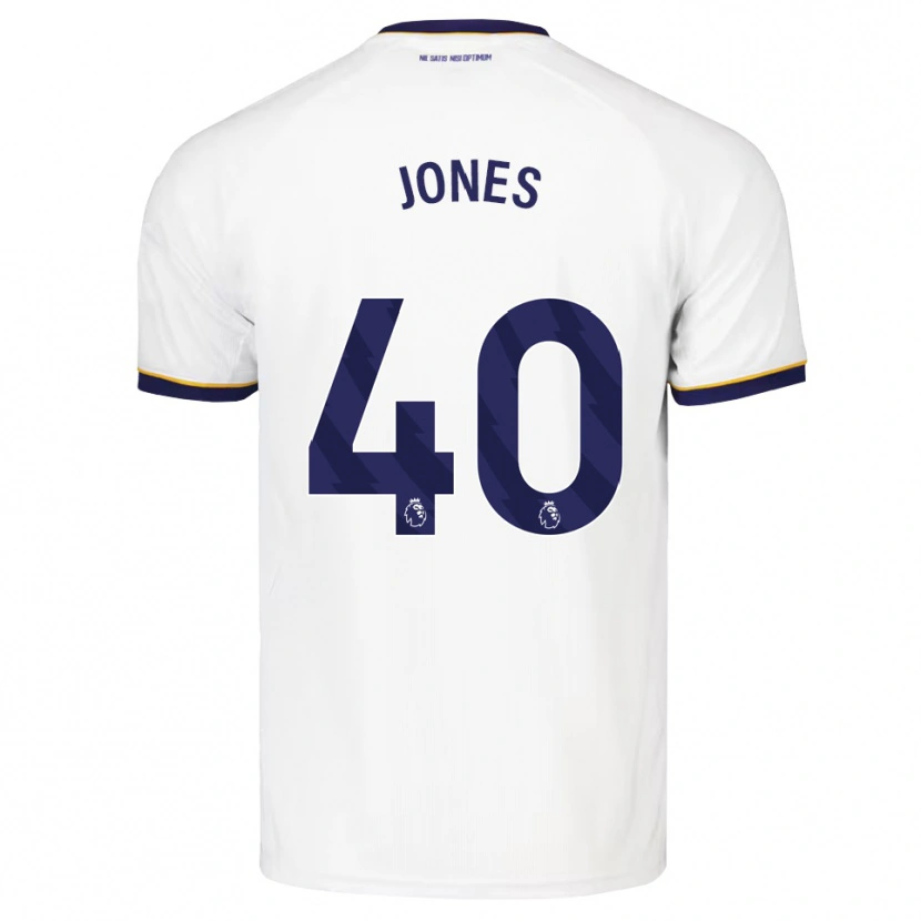 Danxen Barn Ellie Jones #40 Midnattsblå Vit Gul Bortatröja Matchtröjor 2026/27 Tröjor T-Tröja