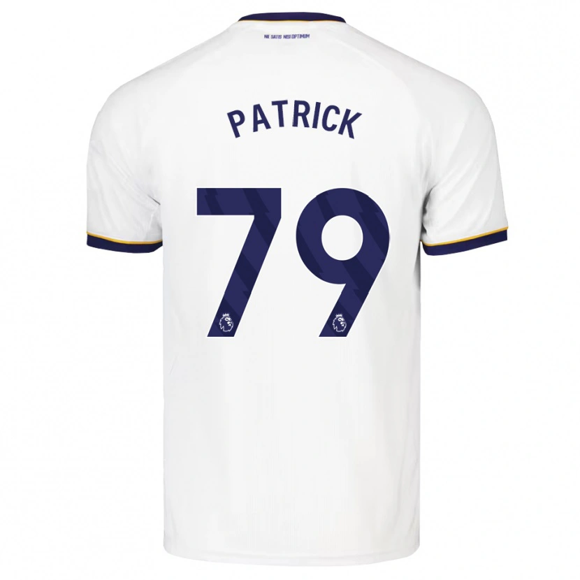 Danxen Barn Seve Patrick #79 Midnattsblå Vit Gul Bortatröja Matchtröjor 2026/27 Tröjor T-Tröja
