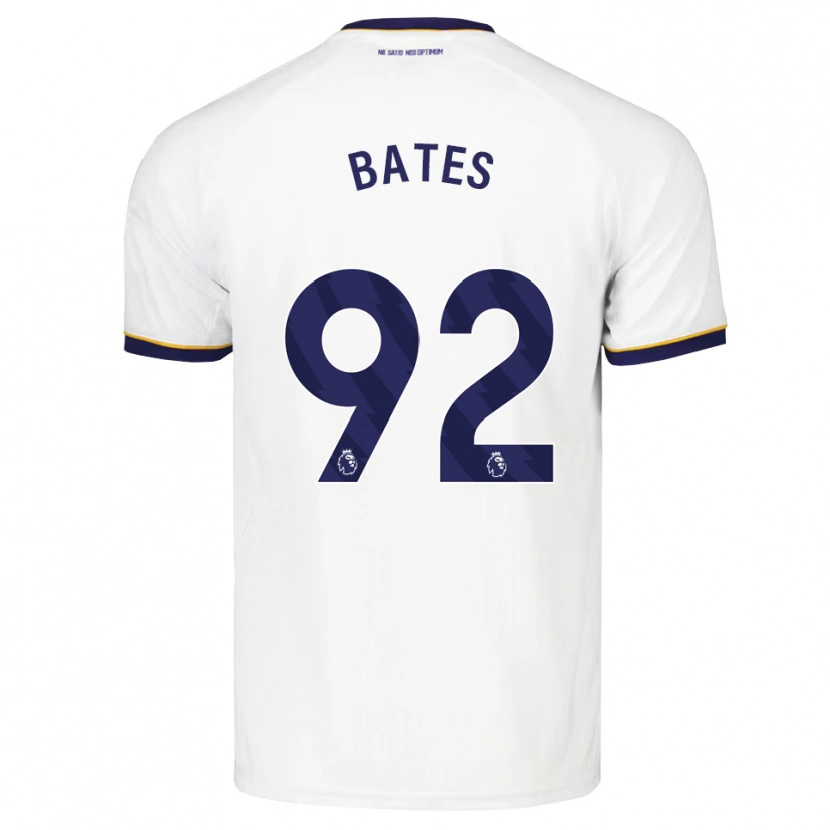 Danxen Barn Callum Bates #92 Midnattsblå Vit Gul Bortatröja Matchtröjor 2026/27 Tröjor T-Tröja