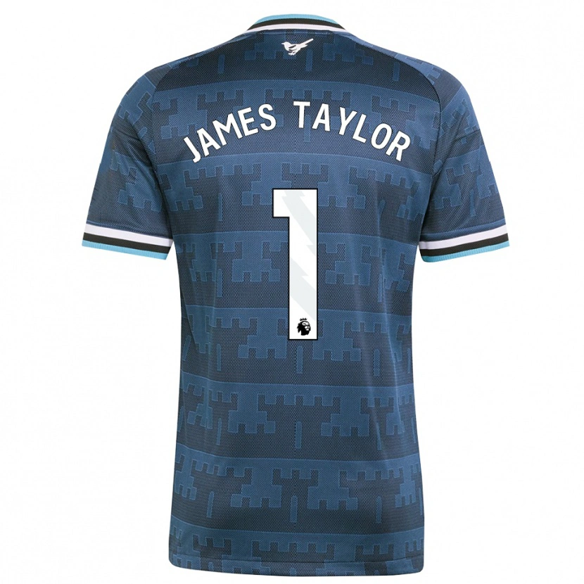 Danxen Barn James Taylor #1 Gul Svart Blå Bortatröja Matchtröjor 2026/27 Tröjor T-Tröja