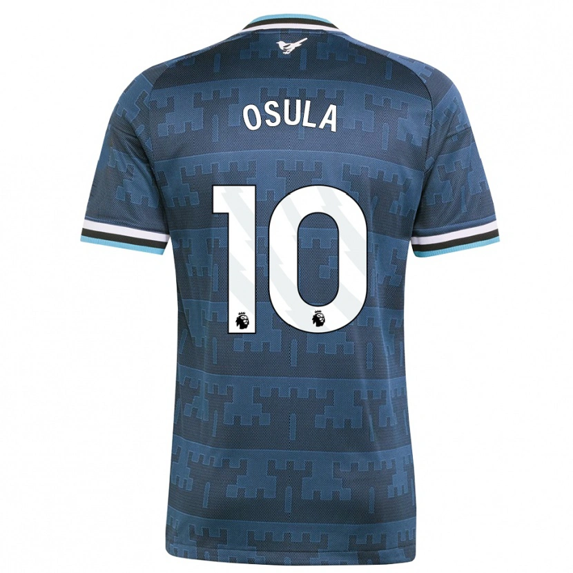 Danxen Barn William Osula #10 Gul Svart Blå Bortatröja Matchtröjor 2026/27 Tröjor T-Tröja