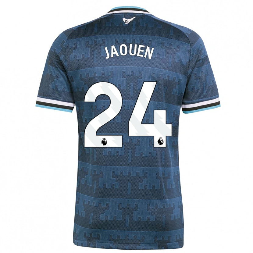 Danxen Barn Ewen Jaouen #24 Gul Svart Blå Bortatröja Matchtröjor 2026/27 Tröjor T-Tröja