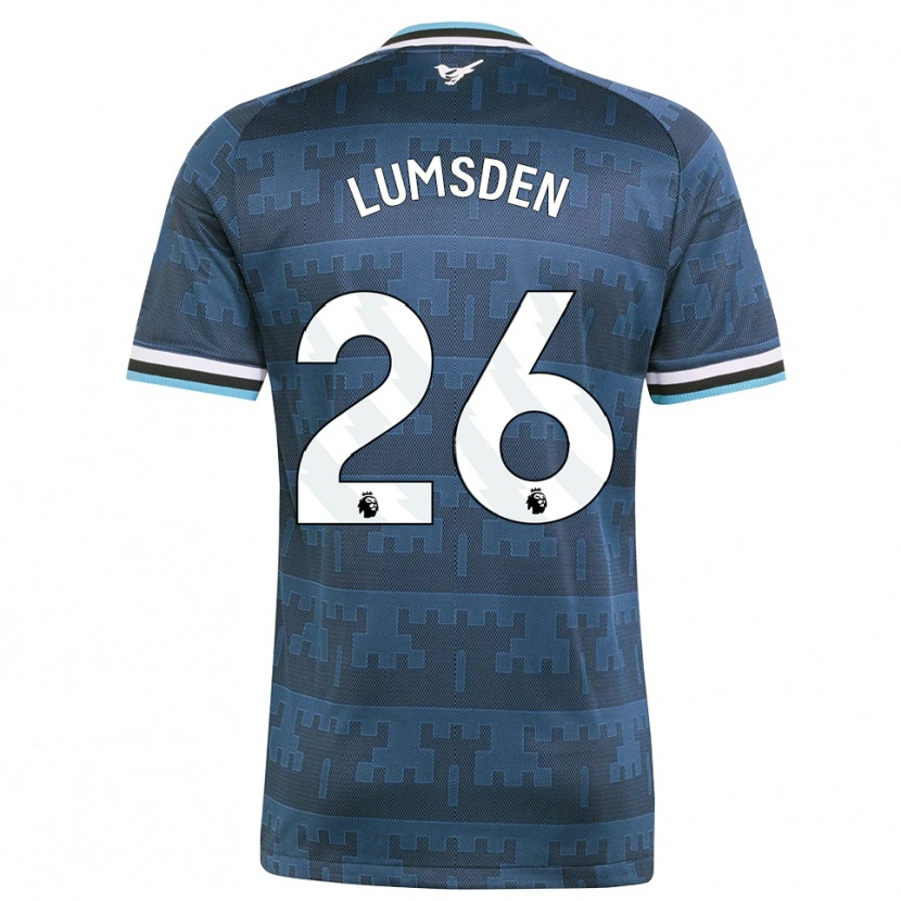 Danxen Barn Beth Lumsden #26 Gul Svart Blå Bortatröja Matchtröjor 2026/27 Tröjor T-Tröja