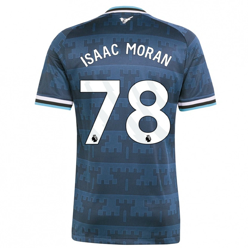 Danxen Barn Isaac Moran #78 Gul Svart Blå Bortatröja Matchtröjor 2026/27 Tröjor T-Tröja