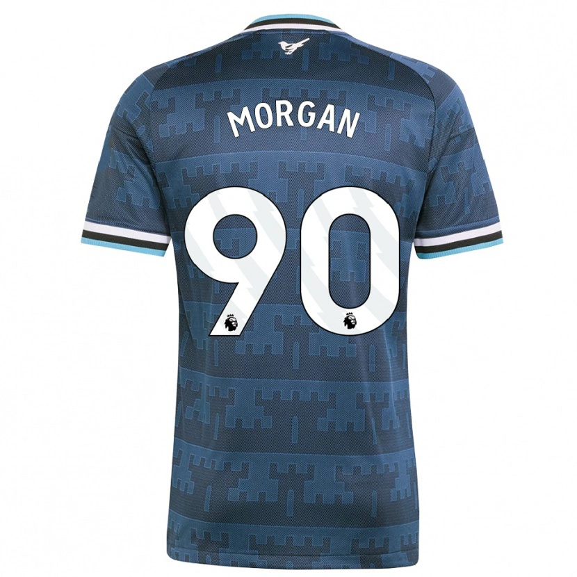 Danxen Barn Noah Morgan #90 Gul Svart Blå Bortatröja Matchtröjor 2026/27 Tröjor T-Tröja