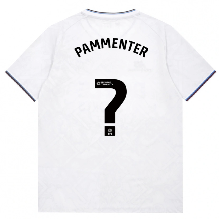 Danxen Barn Bailey Pammenter #0 Vinröd Vit Bortatröja Matchtröjor 2026/27 Tröjor T-Tröja