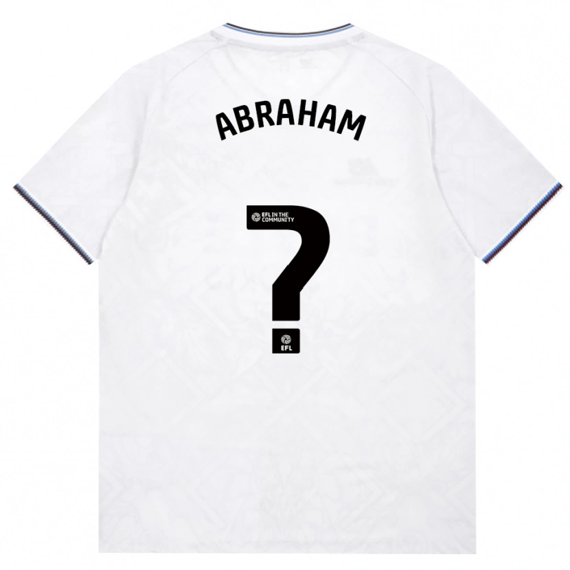 Danxen Barn Dondre Abraham #0 Vinröd Vit Bortatröja Matchtröjor 2026/27 Tröjor T-Tröja