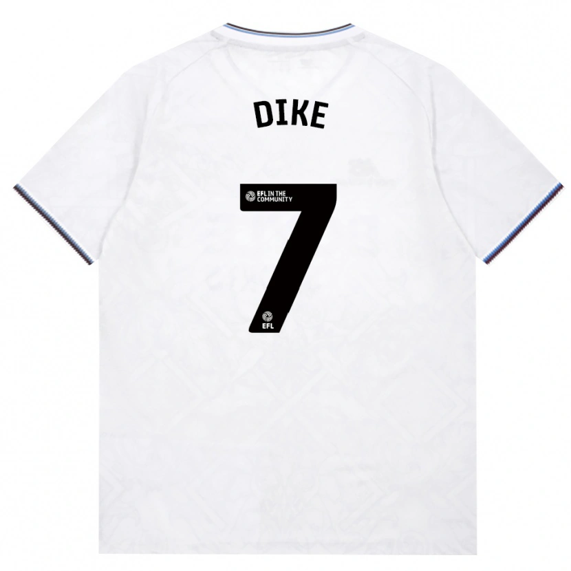 Danxen Barn Andre Dike #7 Vinröd Vit Bortatröja Matchtröjor 2026/27 Tröjor T-Tröja
