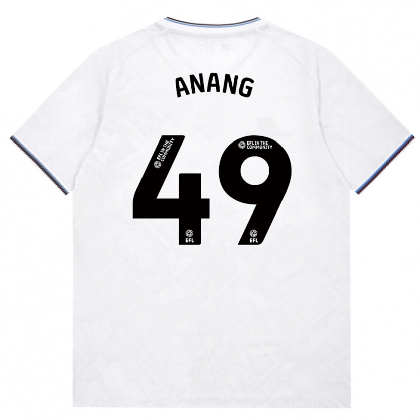 Danxen Barn Joseph Anang #49 Vinröd Vit Bortatröja Matchtröjor 2026/27 Tröjor T-Tröja