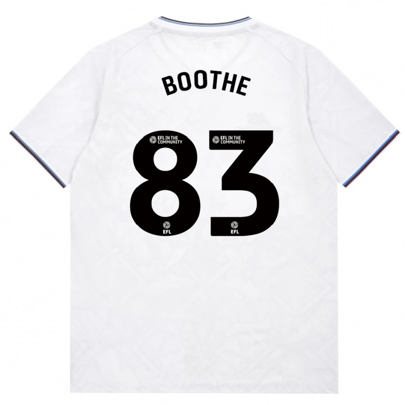 Danxen Barn Sebastian Boothe #83 Vinröd Vit Bortatröja Matchtröjor 2026/27 Tröjor T-Tröja