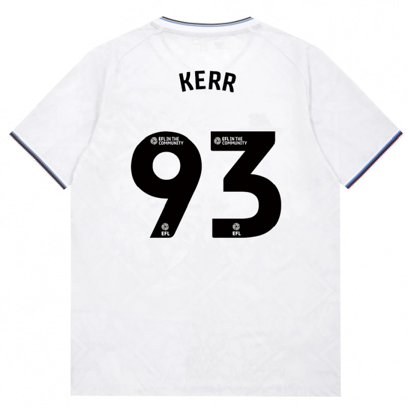 Danxen Barn Joel Kerr #93 Vinröd Vit Bortatröja Matchtröjor 2026/27 Tröjor T-Tröja