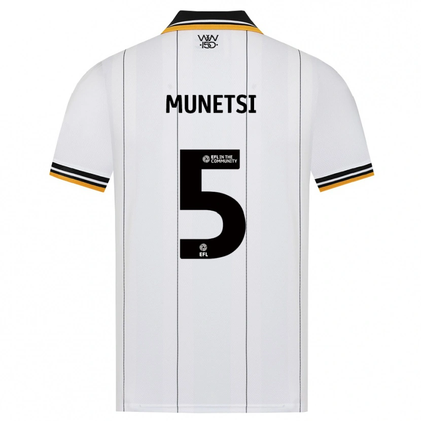 Danxen Barn Marshall Munetsi #5 Orange Vit Svart Bortatröja Matchtröjor 2026/27 Tröjor T-Tröja