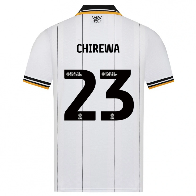 Danxen Barn Tawanda Chirewa #23 Orange Vit Svart Bortatröja Matchtröjor 2026/27 Tröjor T-Tröja