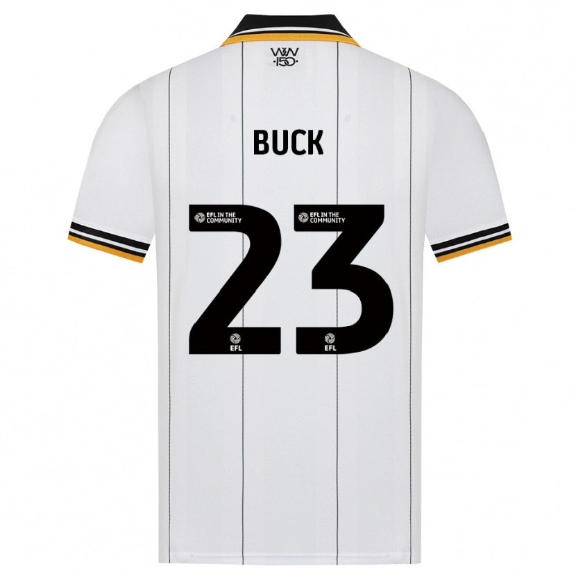 Danxen Barn Alex Buck #23 Orange Vit Svart Bortatröja Matchtröjor 2026/27 Tröjor T-Tröja