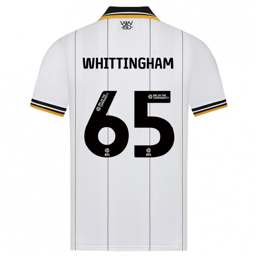 Danxen Barn Matthew Whittingham #65 Orange Vit Svart Bortatröja Matchtröjor 2026/27 Tröjor T-Tröja