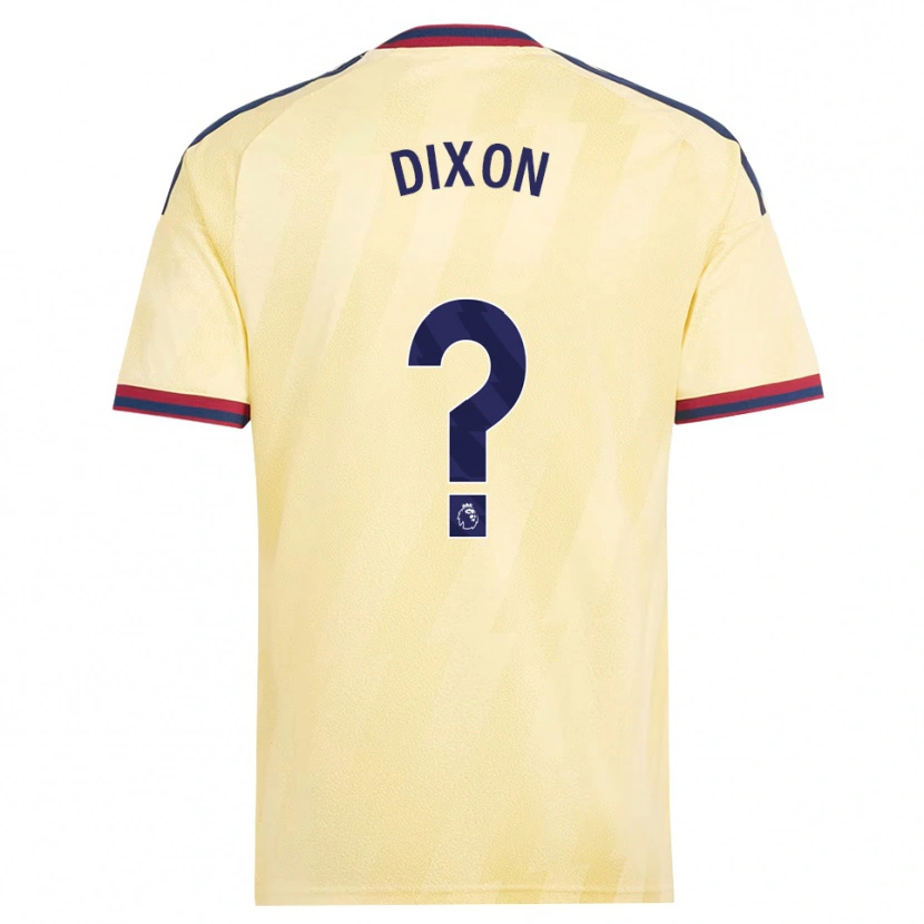 Danxen Barn Danny Dixon #0 Ljusgul Midnattsblå Tredjesatsen Matchtröjor 2026/27 Tröjor T-Tröja