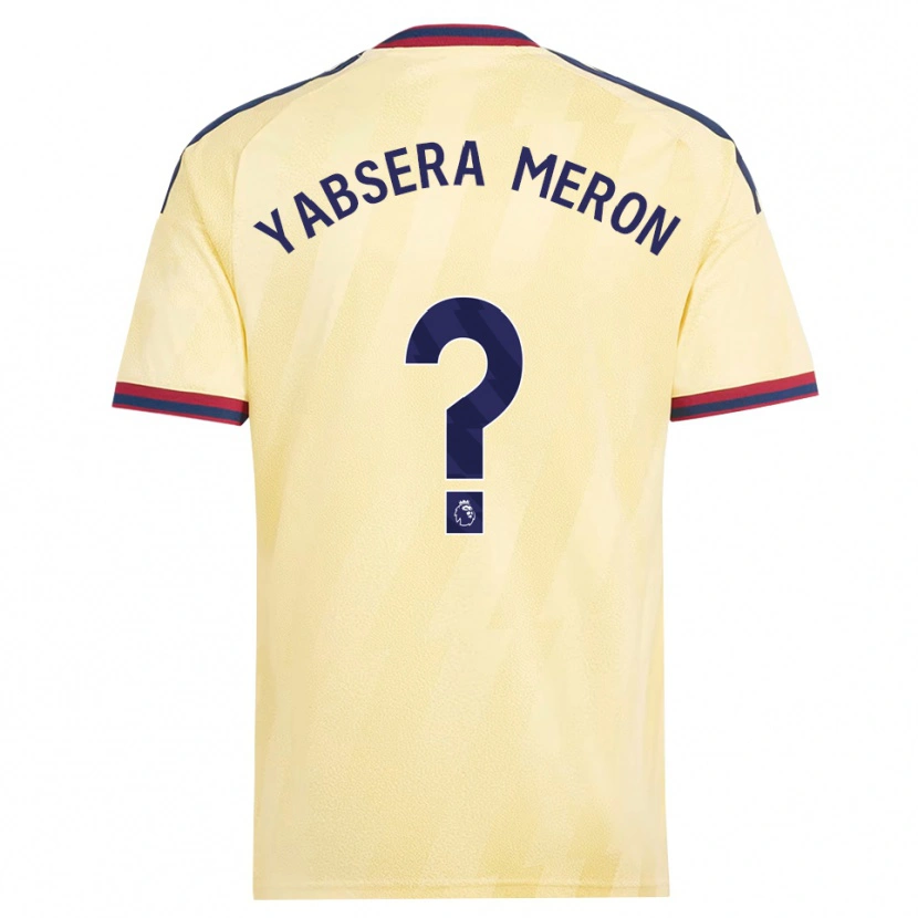 Danxen Barn Yabsera Meron #0 Ljusgul Midnattsblå Tredjesatsen Matchtröjor 2026/27 Tröjor T-Tröja