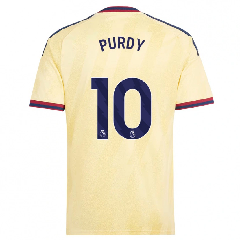 Danxen Barn Charlie Purdy #10 Ljusgul Midnattsblå Tredjesatsen Matchtröjor 2026/27 Tröjor T-Tröja