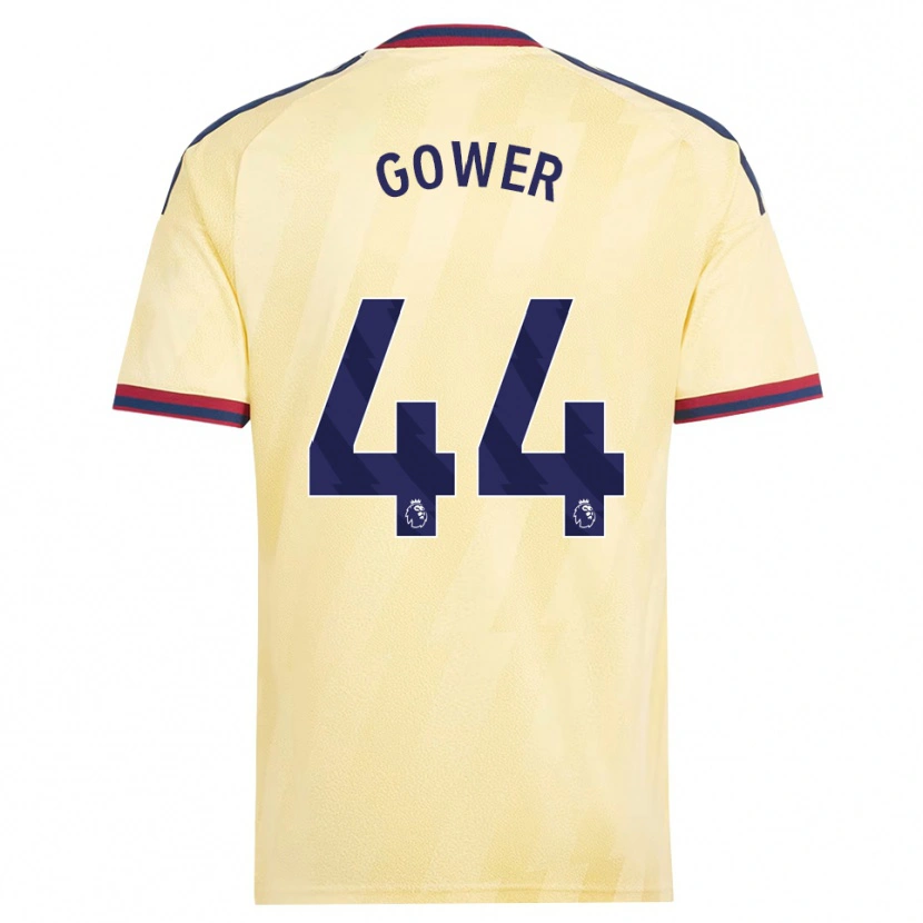 Danxen Barn Jimi Gower #44 Ljusgul Midnattsblå Tredjesatsen Matchtröjor 2026/27 Tröjor T-Tröja