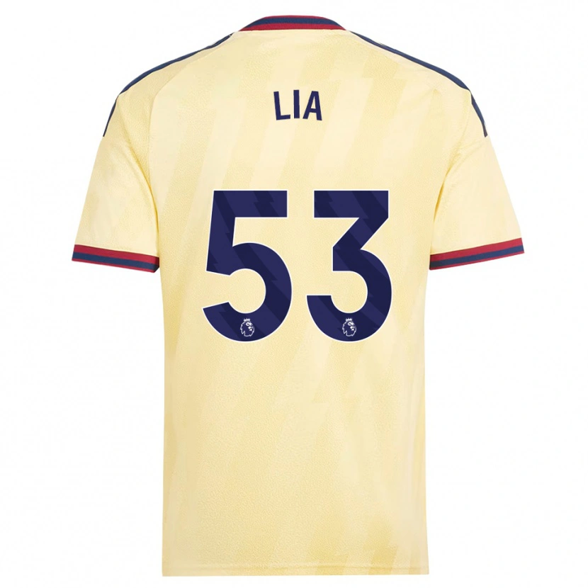 Danxen Barn Vivienne Lia #53 Ljusgul Midnattsblå Tredjesatsen Matchtröjor 2026/27 Tröjor T-Tröja